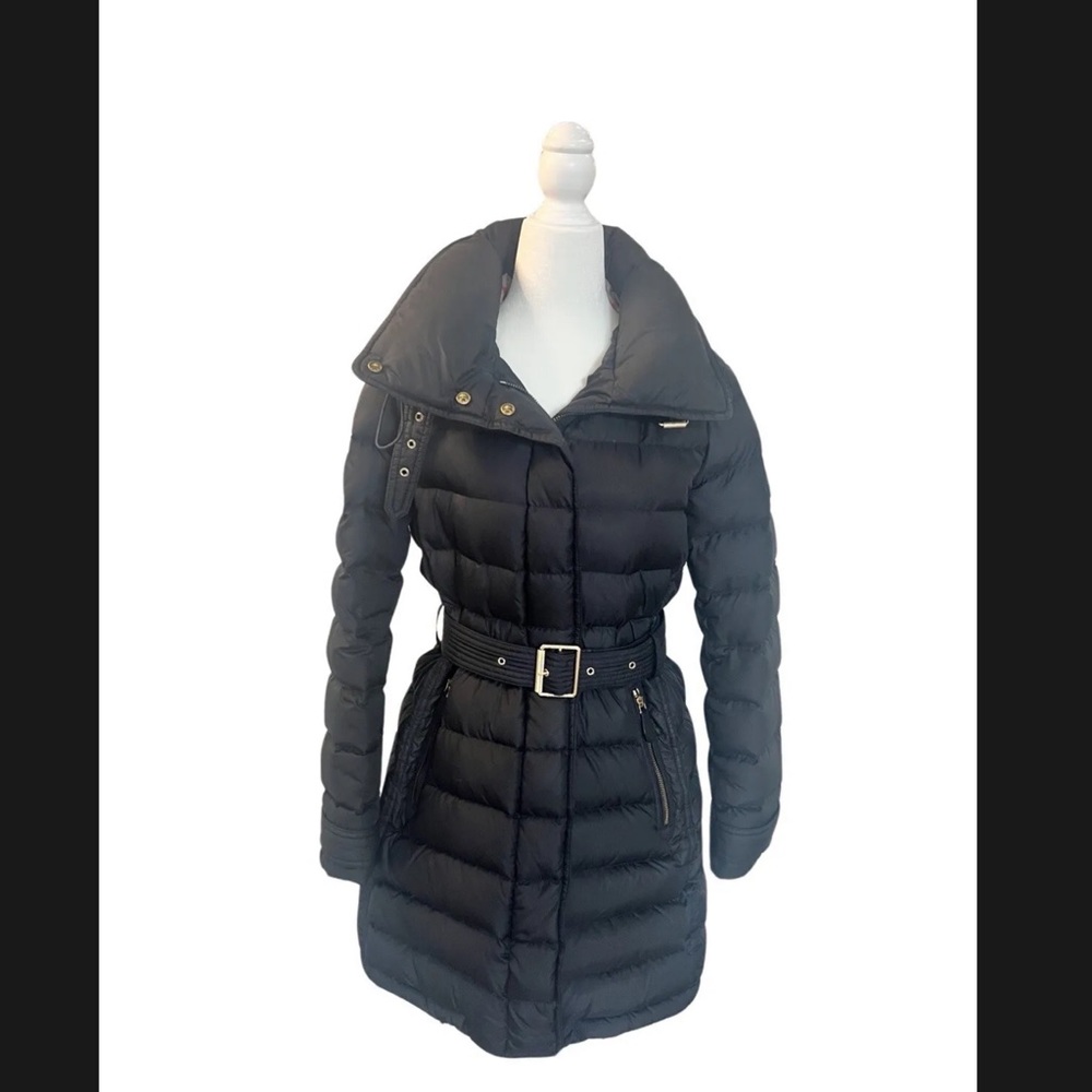 BURBERRY WOMENS WINTERLEIGH DOWN PUFFER COAT SZ M